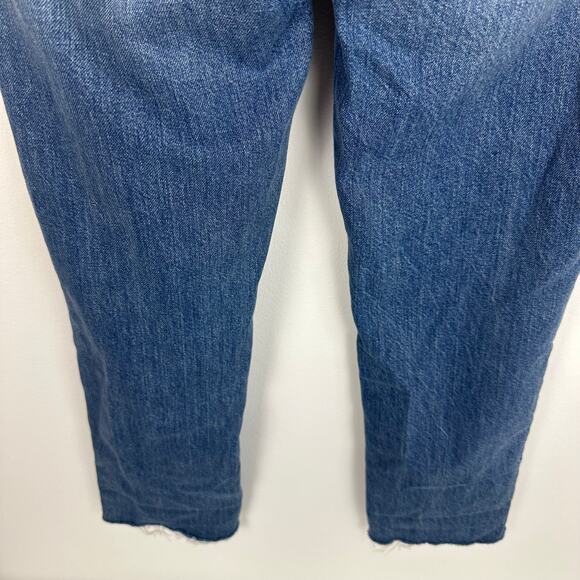 Abercrombie & Fitch Womens Annie High Rise Medium Wash Girlfriend Jeans 26, 2S - Picture 6 of 8